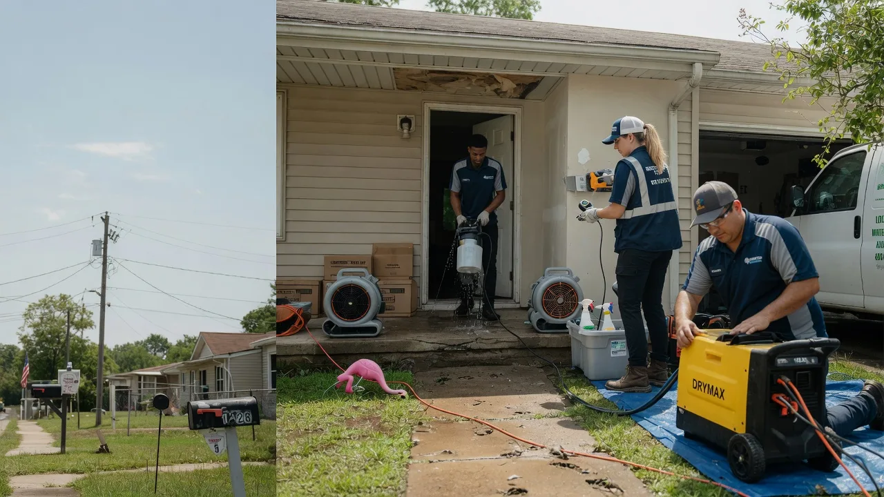 Storm Damage Water Removal in Brownsville, PA near me